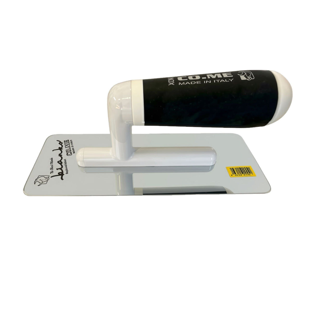 Co.Me Bianko Rectangular Venetian Trowel 200x80mm — available from MVP Products, Caloundra QLD