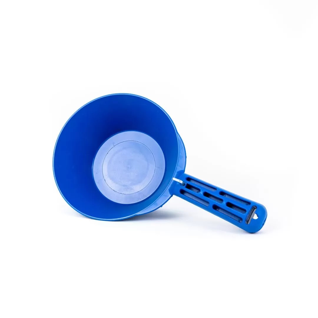 Kubala Blue Plastic Plaster Scoop 170mm — available from MVP Products, Caloundra QLD