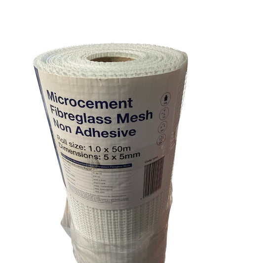 80g Fibreglass Reinforcing Mesh 1m x 50m — available from MVP Products, Caloundra QLD