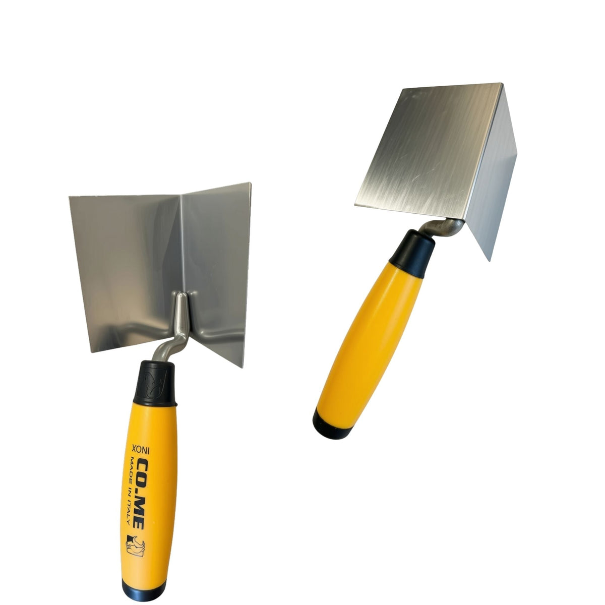 Co.Me Internal Corner Trowel 40mm — available from MVP Products, Caloundra QLD