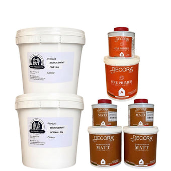 compare product Decora Diamond Gloss Microcement Small Project Kit 10-12m2
