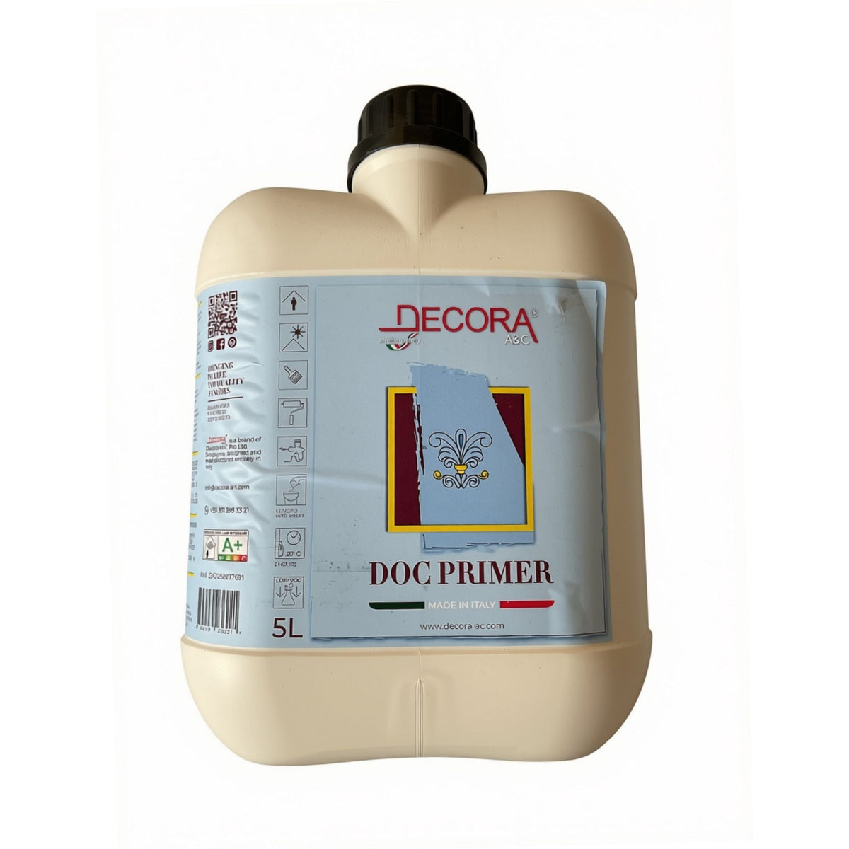 Decora DOC Bonding Primer for Microcement & Plaster 5L — available from MVP Products, Caloundra QLD