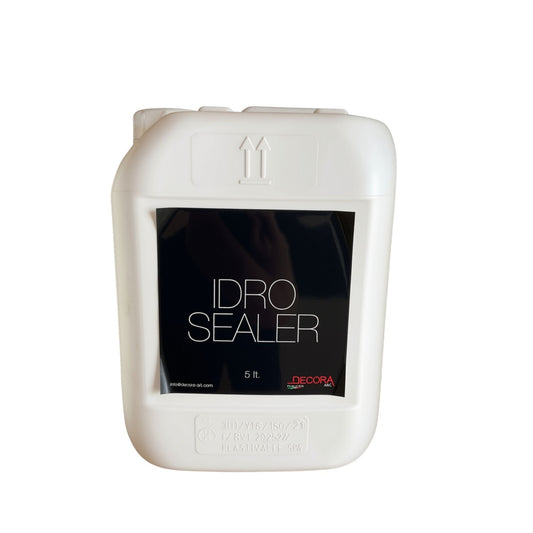 Decora Idro Water Based Sealer for Venetian Plaster 5L — available from MVP Products, Caloundra QLD