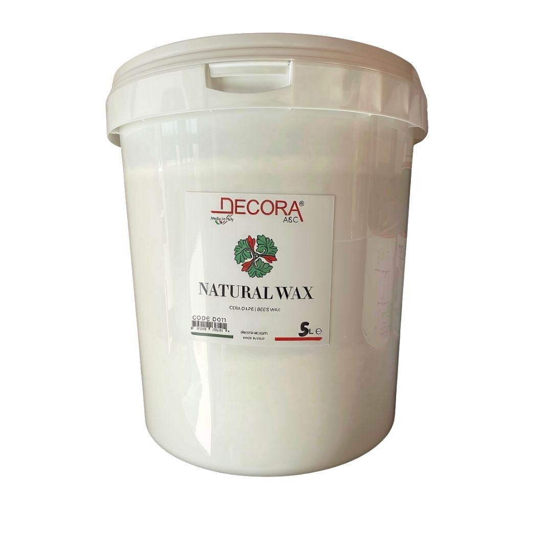 Decora Natural Protective Wax for Venetian Plaster 5L — available from MVP Products, Caloundra QLD
