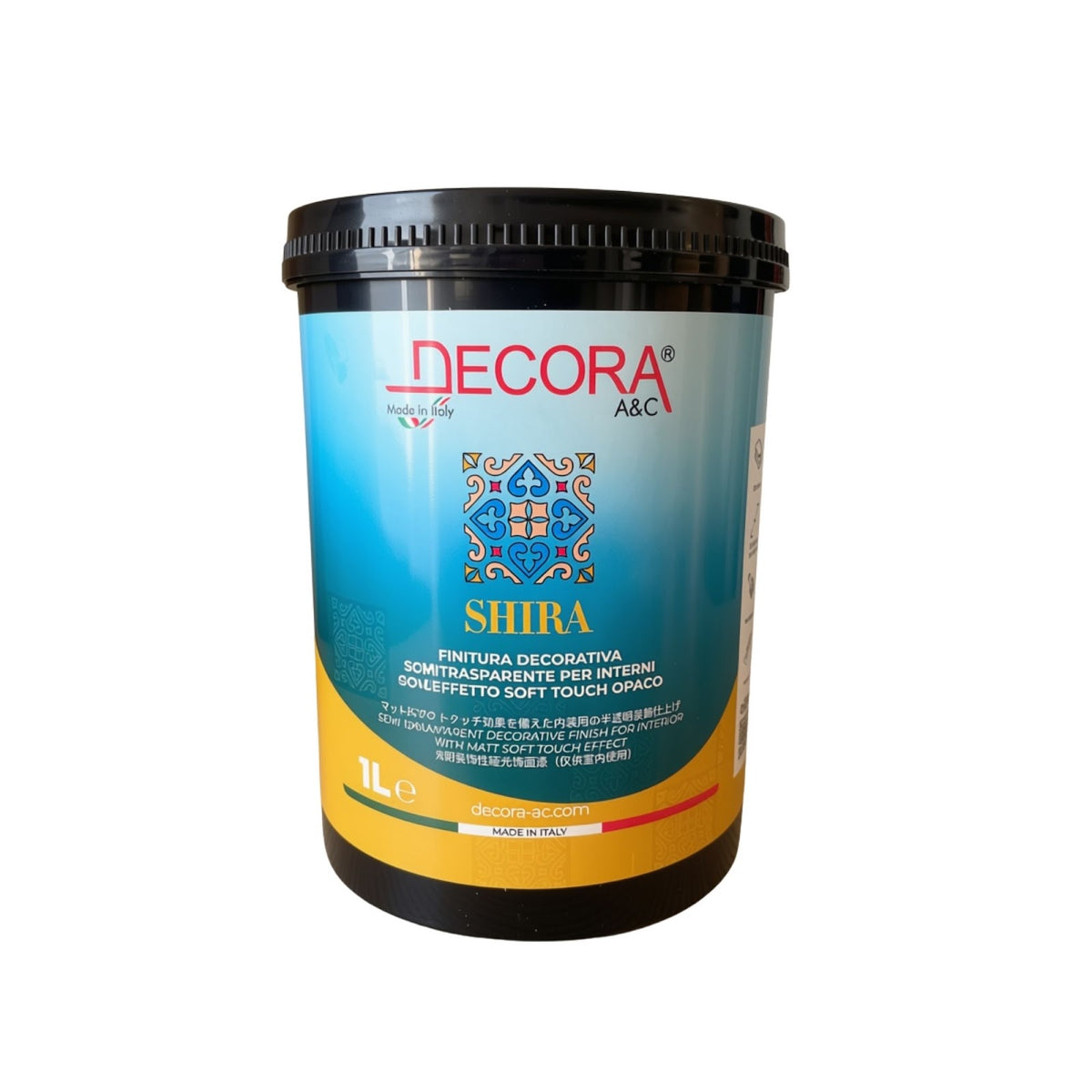 Decora Shira Semitransparent Decorative Glaze 1L — available from MVP Products, Caloundra QLD
