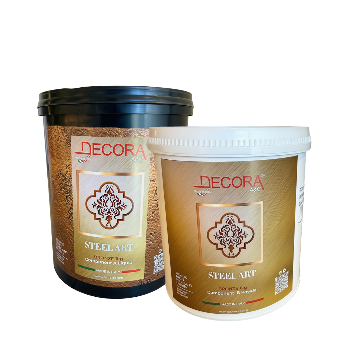 Decora Steel Art Bronze Metallic Effect Finish 1kg — available from MVP Products, Caloundra QLD