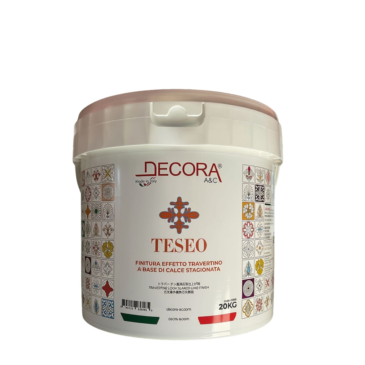 Decora Teseo Travertine Effect Venetian Plaster 20kg — available from MVP Products, Caloundra QLD