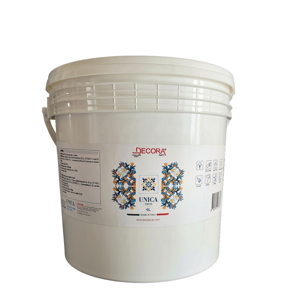 Decora Unica Low VOC Water Based Interior Paint 4L — available from MVP Products, Caloundra QLD