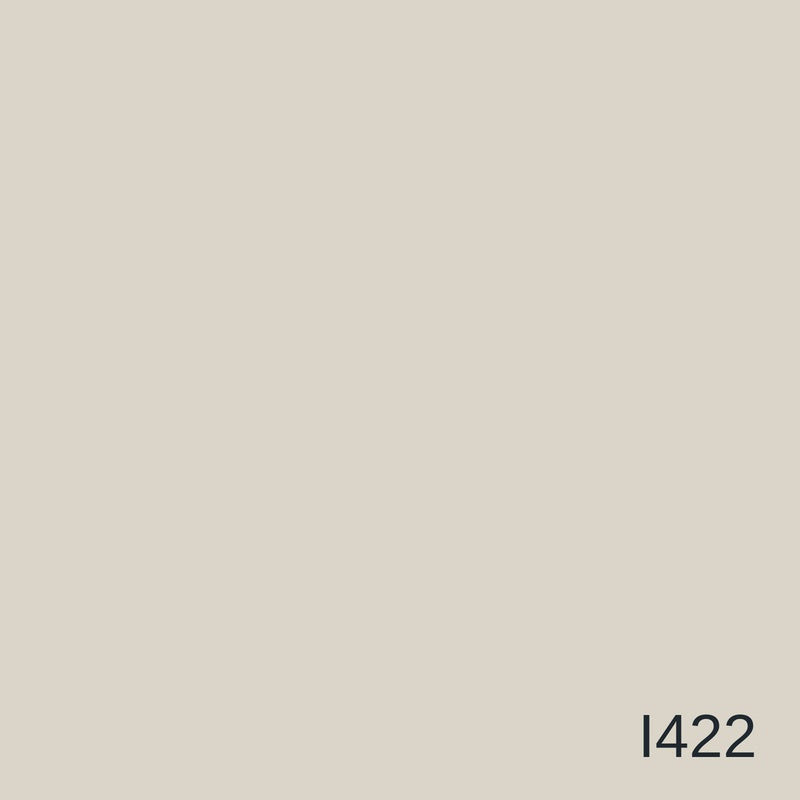 Decora Infinity White Metallic Decorative Paint 4L in colour I422 — colour swatch, MVP Products