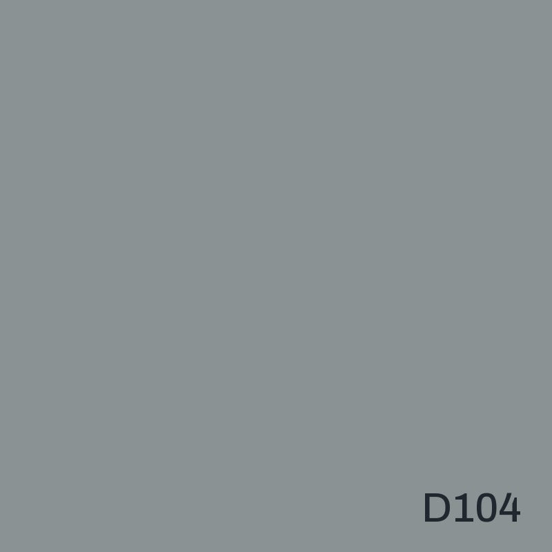 Decora Diamond Microcement Colour Sample Brochure in colour D104 — colour swatch, MVP Products