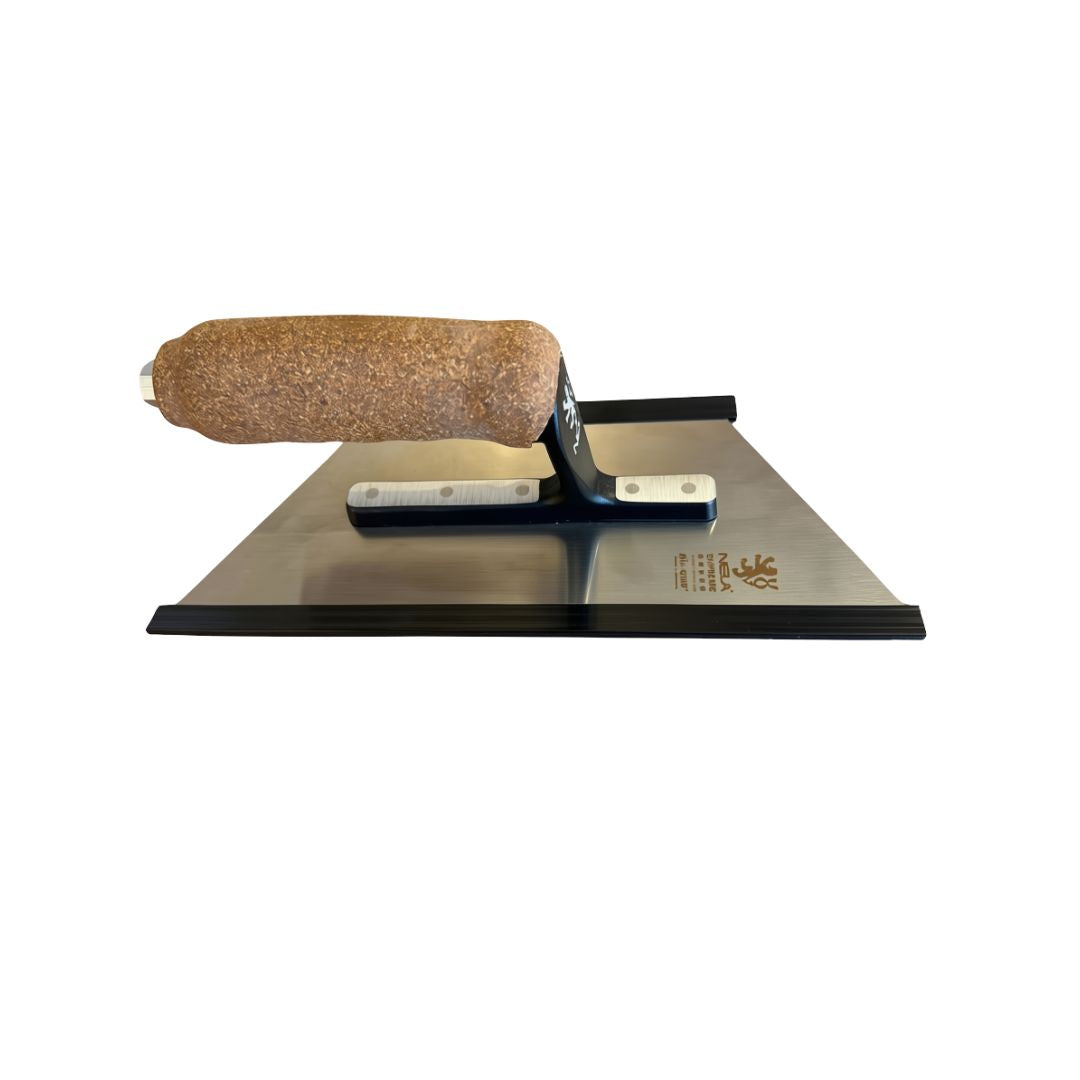 Nela Rhomboid Venetian Plaster Trowel 240mm — available from MVP Products, Caloundra QLD